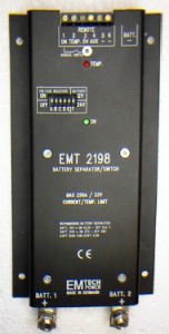 EMTech power supply Electronic Separator/Switch for Battery Systems EMT 2198